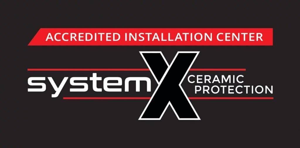 SystemX accredited installation center badge